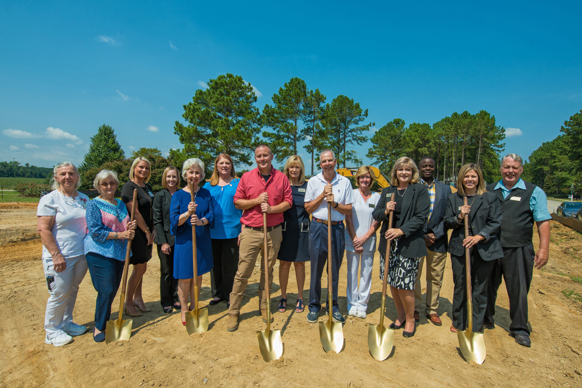 The Manor Senior Living broke ground on a new 3,200-square-foot club house